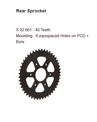 Brass Chain and Sprocket Kit HPORC 373NF for KTM 125 Duke 14T 45T 112 Links