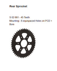 Brass Chain and Sprocket Kit HPORC 373NF for KTM 125 Duke 14T 45T 112 Links