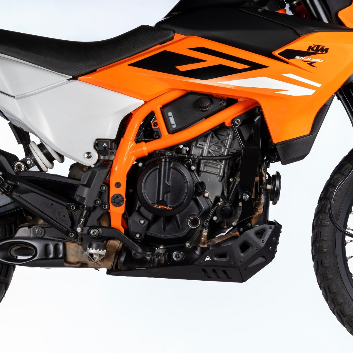 Auto Engina Bash Plate for 2026 KTM 390 Enduro R – 3.5mm Aluminium Skid Plate and Underbody Protection Guard
