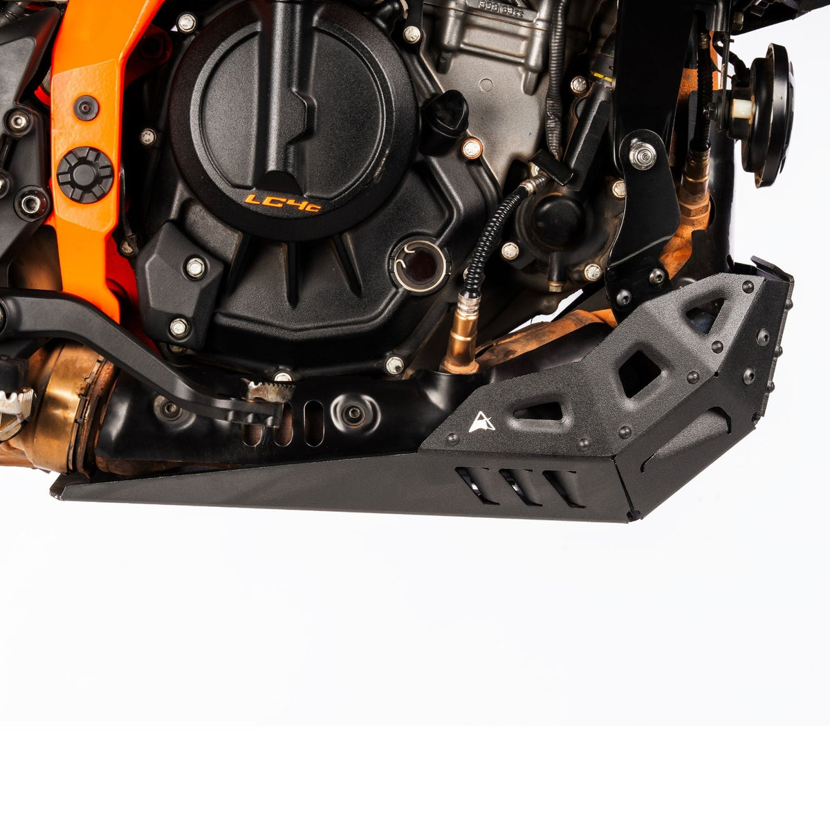 Auto Engina Bash Plate for 2026 KTM 390 Enduro R – 3.5mm Aluminium Skid Plate and Underbody Protection Guard