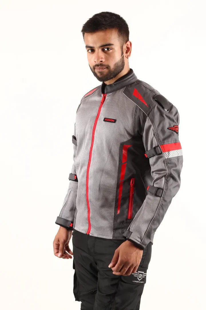 Lone Ranger Addon Pro grey red jacket
