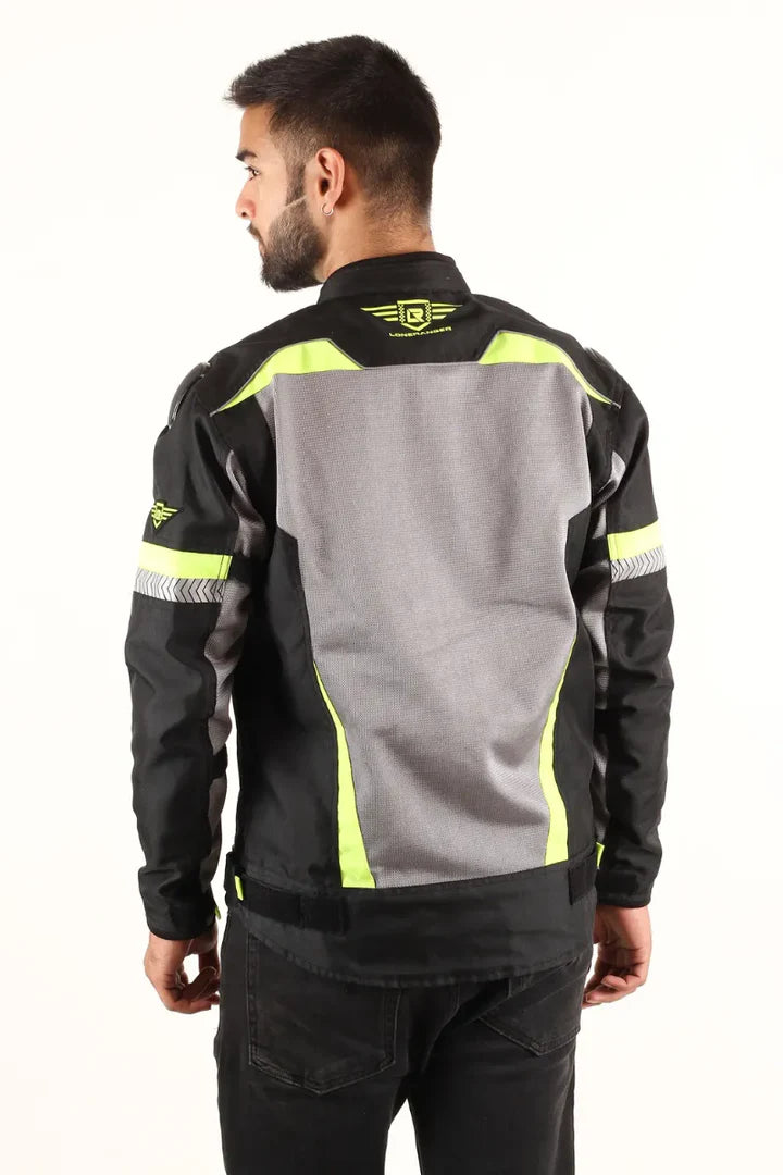 Addon Pro Max Jacket (Black Neon Green)