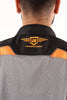 Lone Ranger Addon Pro Max black orange riding jacket
