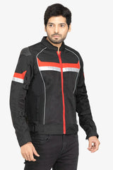 Lone Ranger Advento V2 riding jacket black red

