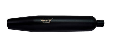 Motowings Magnetor Black Performance Exhaust for Royal Enfield Meteor 350 and Classic 350 Reborn BS6 J Platform