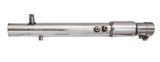 Motowings Magnetor steel polish exhaust Royal Enfield Meteor 350 Classic 350 Reborn J platform slip on exhaust
