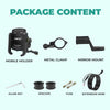 Simtac MHC3-PRO Super Grip motorcycle mobile holder with QC 3.0 USB-A charger