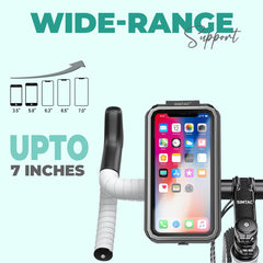 Simtac MHWP-PRO Splash Guard X waterproof motorcycle mobile holder