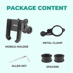 Simtac JQL1-PRO Quick Lock Jaw Grip motorcycle mobile holder