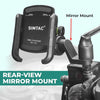 Simtac MHC3 Super Grip motorcycle mobile holder with QC 3.0 charger