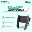 Simtac JQL1 Quick Lock Jaw Grip Mobile Holder for Bike Motorcycle Phone Mount