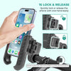 Simtac JQL1 Quick Lock Jaw Grip Mobile Holder for Bike Motorcycle Phone Mount