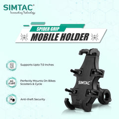 Simtac MH02 spider grip bike mobile holder