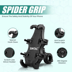 Simtac MH02 spider grip bike mobile holder