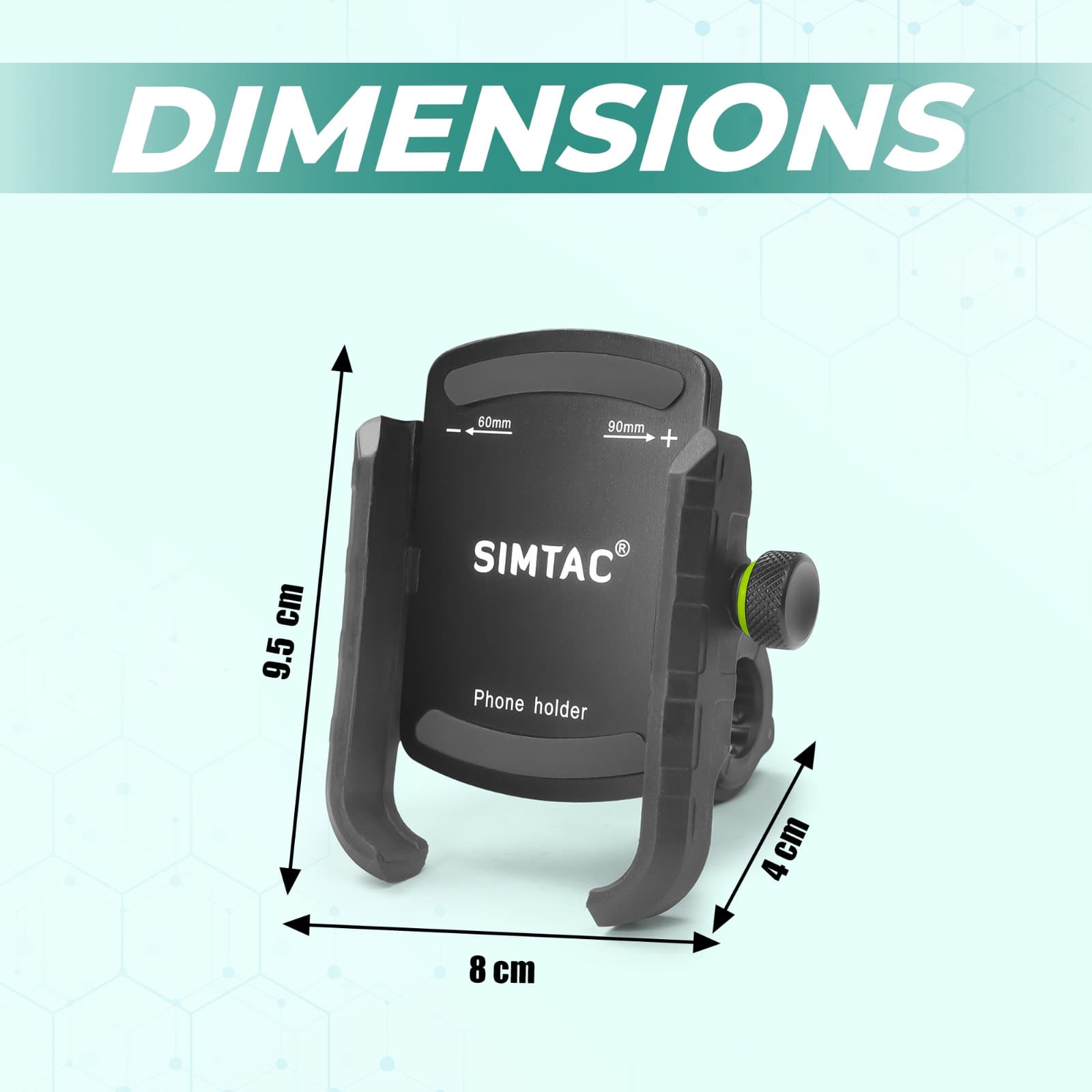 Simtac MH01 super grip bike mobile holder