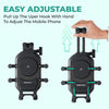 Simtac MH03-PRO Octo Grip motorcycle mobile holder with vibration damper