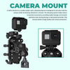 Simtac MH03-PRO Octo Grip motorcycle mobile holder with vibration damper