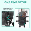 Simtac MH03-PRO Octo Grip motorcycle mobile holder with vibration damper
