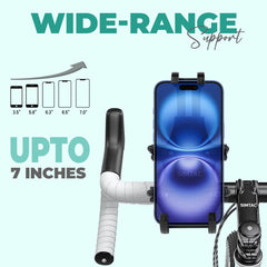 Simtac MH02-PRO Spider Grip motorcycle mobile holder with vibration damper
