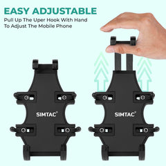 Simtac MH02-PRO Spider Grip motorcycle mobile holder with vibration damper