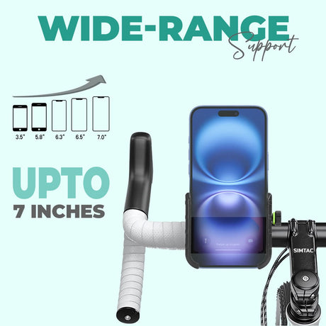 Simtac MH01-PRO Super Grip motorcycle mobile holder with vibration damper