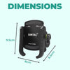 Simtac MH01-PRO Super Grip motorcycle mobile holder with vibration damper
