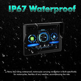 SIMTAC M2 Motorcycle GPS Navigation Display with Wireless Apple CarPlay Android Auto Bluetooth and IP67 Waterproof Touchscreen