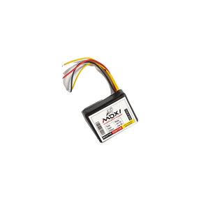 Race Dynamics Moxi universal motorcycle hazard flasher module with 13 flashing patterns
