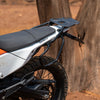 Auto Engina Saddle Stay and Top Rack Combo for 2026 KTM 390 Enduro R with Gloss Black powder-coated soft luggage carrier system
