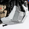Auto Engina Mirage Silver Bash Plate for TVS Apache RTX 300 2.5mm Aluminium Skid Plate