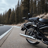 B-12 Bassmaster stainless steel barrel exhaust for Royal Enfield Super Meteor 650 motorcycle