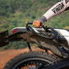 Auto Engina Saddle Stay and Grab Bar for 2026 KTM 390 Enduro R in Gloss Black with soft luggage and saddle bag support