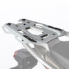 Auto Engina Aluminium Top Rack Plate for TVS Apache RTX 300 – Textured Black & Mirage Silver Luggage Mounting Plate