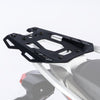 Auto Engina Aluminium Top Rack Plate for TVS Apache RTX 300 – Textured Black & Mirage Silver Luggage Mounting Plate