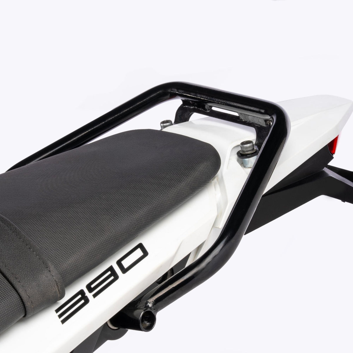 Auto Engina Grab Bar for KTM 390 Enduro R lightweight gloss black rear pillion grab handle accessory
