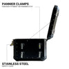 Auto Engina 72L Black Aluminium Panniers for Royal Enfield Himalayan 450 Adventure Touring Motorcycle