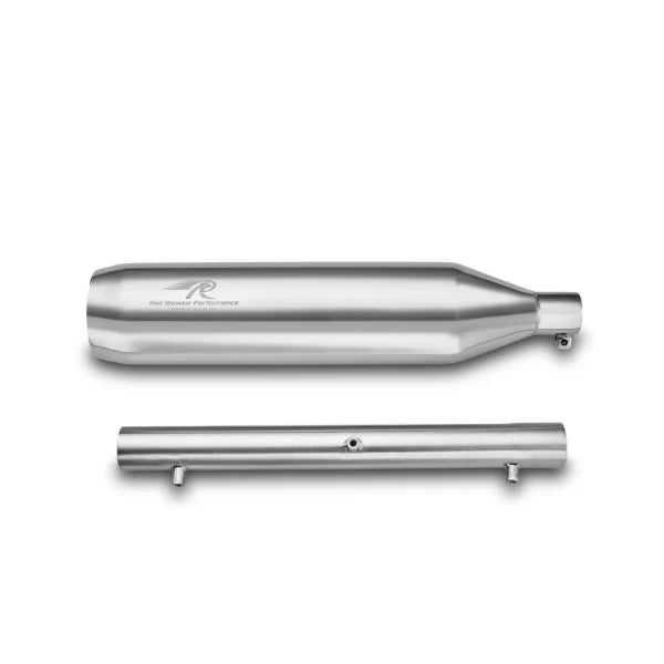 Red Rooster Polestar Pro Polish Exhaust for Royal Enfield Classic 350 Reborn