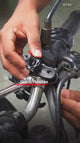 STRYX Quick Release Handlebar Mount for Motorcycle Dashcam with 16-26mm Handlebar Compatibility