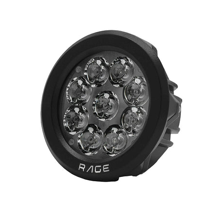 Maddog Rage Auxiliary LED Lights 11600 Lumens for Motorcycle with 380m Beam and IP67 Waterproof Design