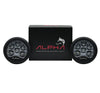 Maddog Alpha Auxiliary LED Lights 9600 Lumens for Motorcycle with 300m Beam and IP67 Waterproof Design