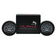Maddog Alpha Auxiliary LED Lights 9600 Lumens for Motorcycle with 300m Beam and IP67 Waterproof Design