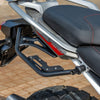 Auto Engina Saddle Stays for TVS Apache RTX 300 | Soft Luggage Support with Optional Luggage Strap Mount