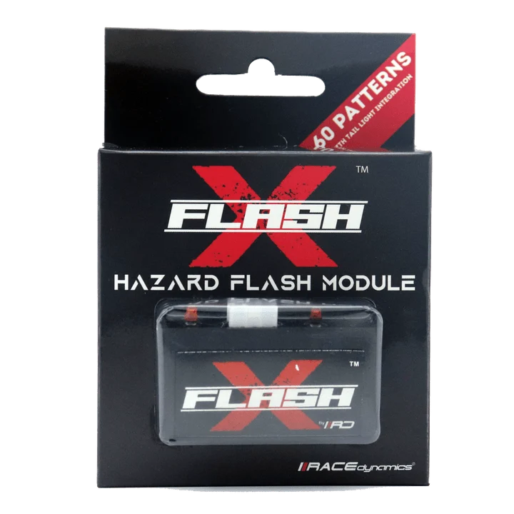 Race Dynamics Flash X hazard flash module for Bajaj Pulsar 150, 180, 200 and 220 with 60 blink patterns