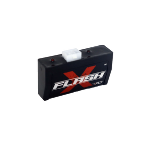 Race Dynamics Flash X hazard module for Yamaha FZ150 with 60 blink patterns and plug and play installation
