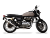 Silver Stallion Redline 2x1 full system exhaust for Royal Enfield Interceptor 650 GT 650 Bear 650 silver black matte brushed