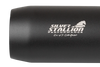 Silver Stallion performance exhaust for Royal Enfield Classic 650 available in silver matte black and brushed finish