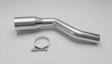 Rogue 2.0 stainless steel slip-on exhaust with mid pipe for KTM Duke 250 and KTM Duke 390 Gen 3