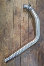 SS Motocorp Free Flow Pre-Cat Delete Header Pipe for Royal Enfield Himalayan 450 Performance Exhaust Upgrade