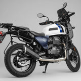 Barrel Rogue 2.0 exhaust Yezdi Adventure with link pipe performance slip on exhaust India