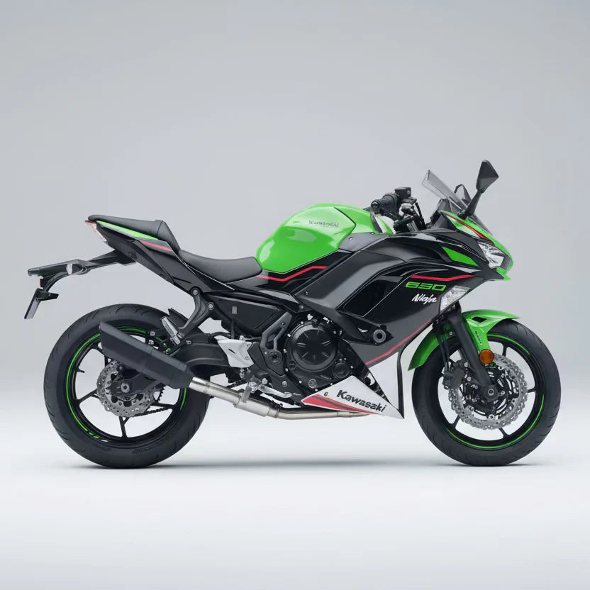 Barrel Rogue 2.0 full system stainless steel exhaust for Kawasaki Ninja 650 motorcycle